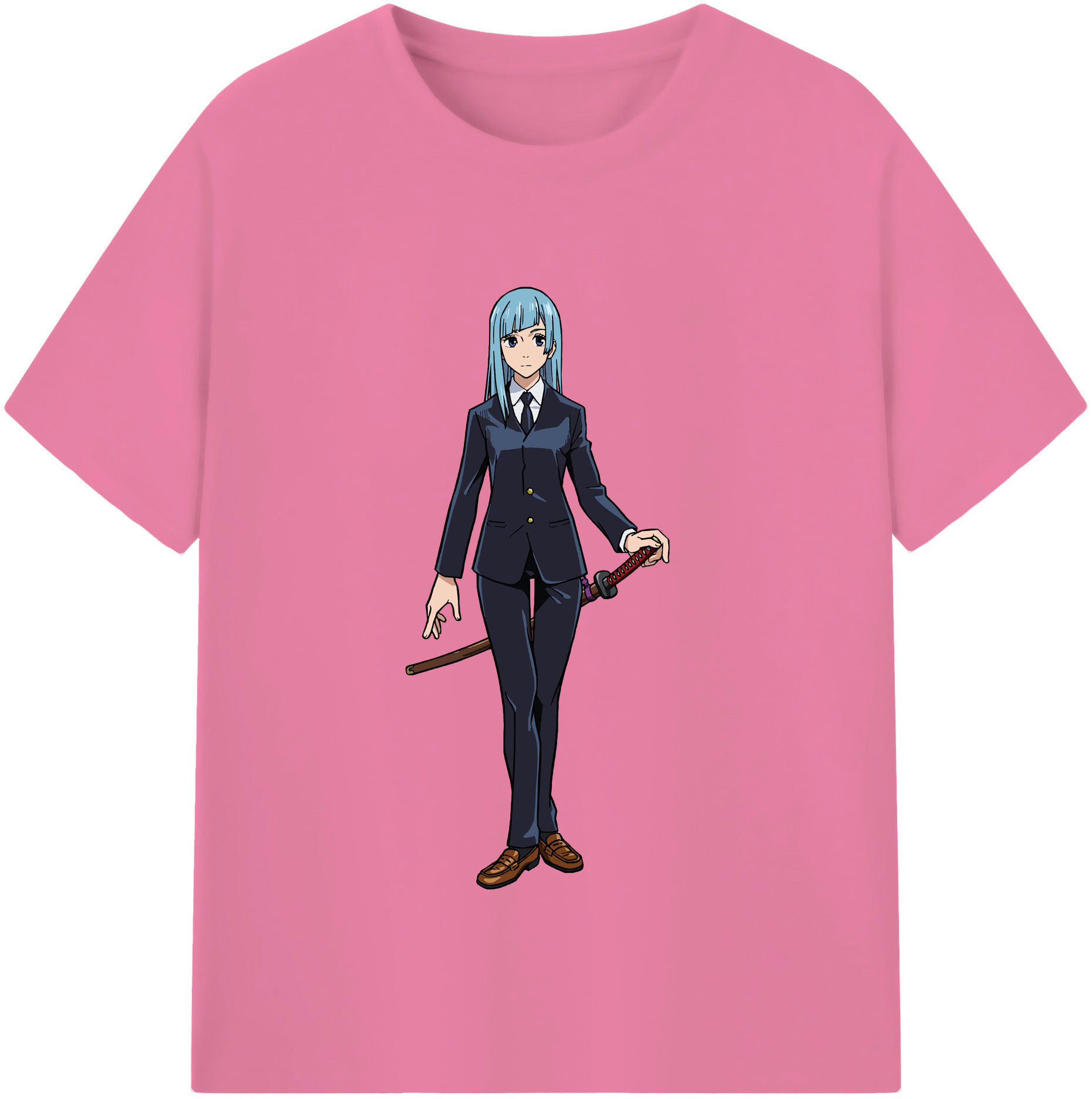 （画像用） 呪術廻戦 Jujutsu Kaisen 綿100％半袖Tシャツ（フロントプリント）